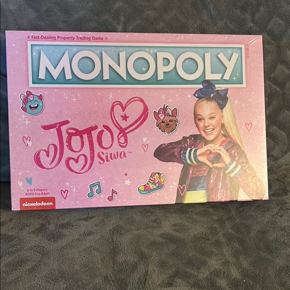 JoJo Siwa Board Game - Pink Edition